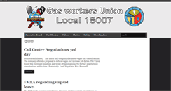 Desktop Screenshot of gasworkers.org